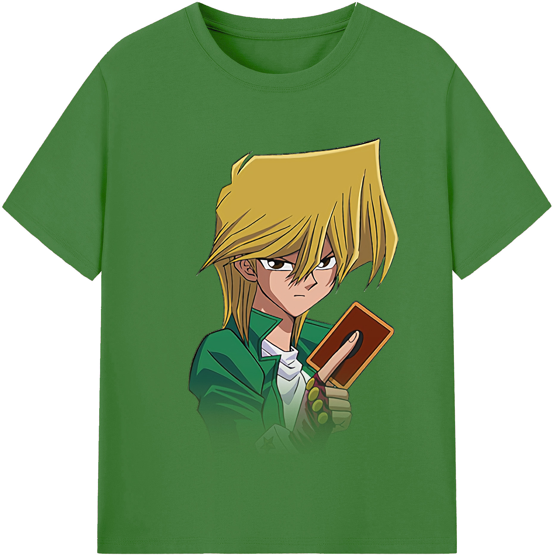 （画像用） 遊☆戯☆王 Yu-Gi-Oh! レディースカジュアルプリントTシャツ（綿100％）